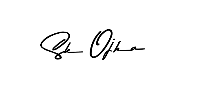 How to make Sk Ojha signature? Asem Kandis PERSONAL USE is a professional autograph style. Create handwritten signature for Sk Ojha name. Sk Ojha signature style 9 images and pictures png