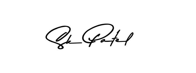 Similarly Asem Kandis PERSONAL USE is the best handwritten signature design. Signature creator online .You can use it as an online autograph creator for name Sk Patel. Sk Patel signature style 9 images and pictures png