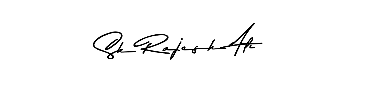 How to make Sk Rajesh Ali signature? Asem Kandis PERSONAL USE is a professional autograph style. Create handwritten signature for Sk Rajesh Ali name. Sk Rajesh Ali signature style 9 images and pictures png