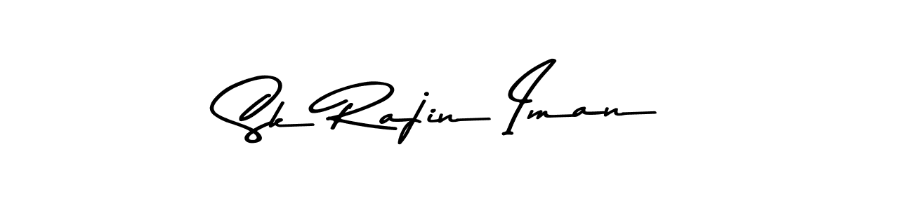 How to make Sk Rajin Iman signature? Asem Kandis PERSONAL USE is a professional autograph style. Create handwritten signature for Sk Rajin Iman name. Sk Rajin Iman signature style 9 images and pictures png
