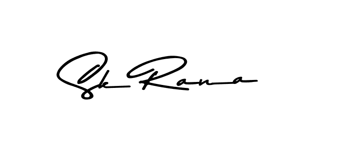 Design your own signature with our free online signature maker. With this signature software, you can create a handwritten (Asem Kandis PERSONAL USE) signature for name Sk Rana. Sk Rana signature style 9 images and pictures png