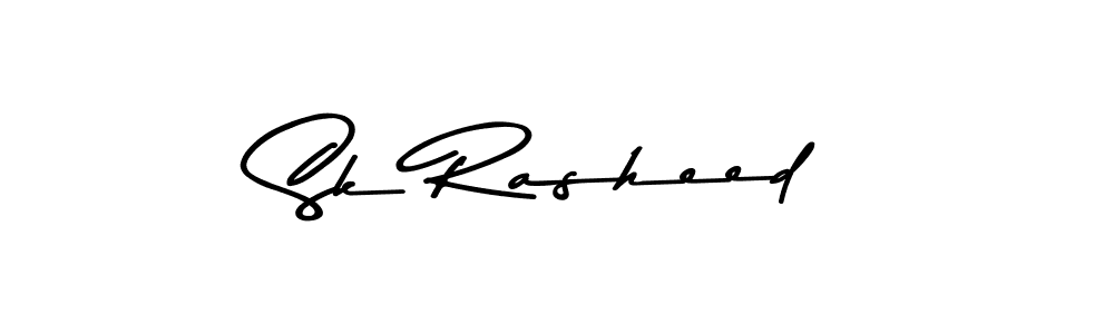 How to make Sk Rasheed signature? Asem Kandis PERSONAL USE is a professional autograph style. Create handwritten signature for Sk Rasheed name. Sk Rasheed signature style 9 images and pictures png