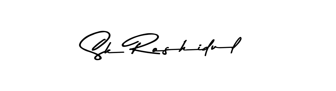 This is the best signature style for the Sk Roshidul name. Also you like these signature font (Asem Kandis PERSONAL USE). Mix name signature. Sk Roshidul signature style 9 images and pictures png