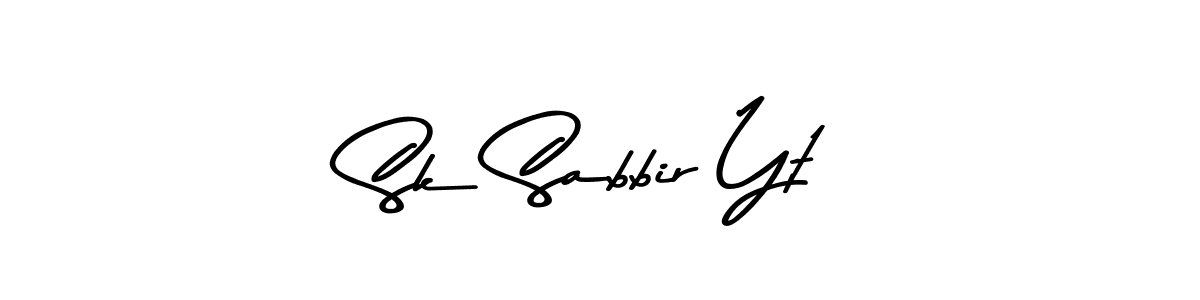 The best way (Asem Kandis PERSONAL USE) to make a short signature is to pick only two or three words in your name. The name Sk Sabbir Yt include a total of six letters. For converting this name. Sk Sabbir Yt signature style 9 images and pictures png