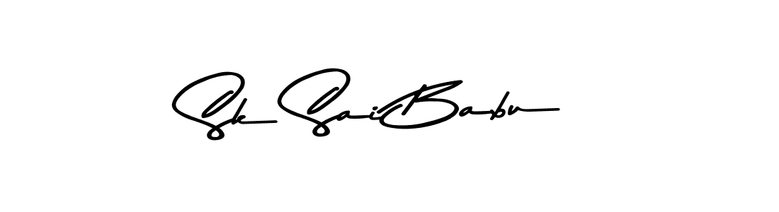 Also You can easily find your signature by using the search form. We will create Sk Sai Babu name handwritten signature images for you free of cost using Asem Kandis PERSONAL USE sign style. Sk Sai Babu signature style 9 images and pictures png