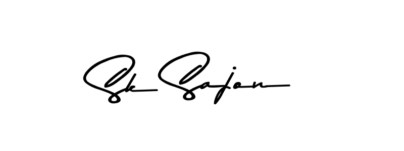 Here are the top 10 professional signature styles for the name Sk Sajon. These are the best autograph styles you can use for your name. Sk Sajon signature style 9 images and pictures png