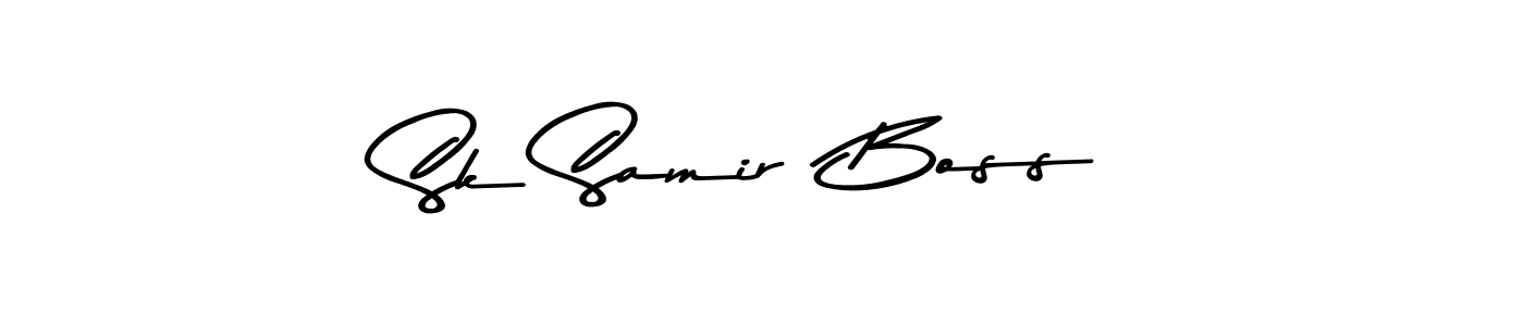 You can use this online signature creator to create a handwritten signature for the name Sk Samir  Boss. This is the best online autograph maker. Sk Samir  Boss signature style 9 images and pictures png