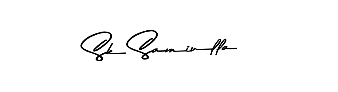 Sk Samiulla stylish signature style. Best Handwritten Sign (Asem Kandis PERSONAL USE) for my name. Handwritten Signature Collection Ideas for my name Sk Samiulla. Sk Samiulla signature style 9 images and pictures png