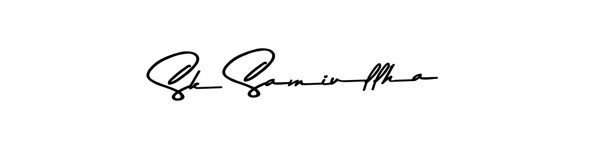 Make a short Sk Samiullha signature style. Manage your documents anywhere anytime using Asem Kandis PERSONAL USE. Create and add eSignatures, submit forms, share and send files easily. Sk Samiullha signature style 9 images and pictures png