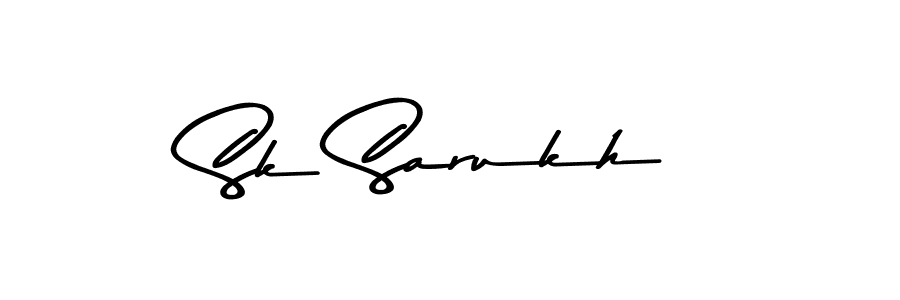 if you are searching for the best signature style for your name Sk Sarukh. so please give up your signature search. here we have designed multiple signature styles  using Asem Kandis PERSONAL USE. Sk Sarukh signature style 9 images and pictures png