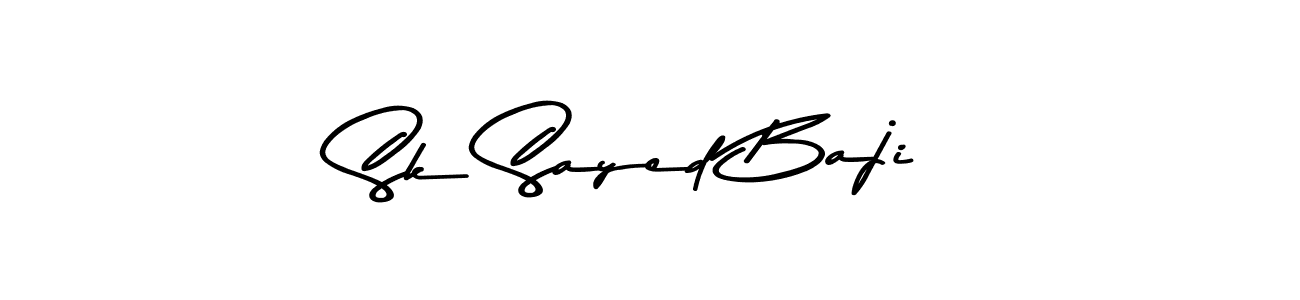 The best way (Asem Kandis PERSONAL USE) to make a short signature is to pick only two or three words in your name. The name Sk Sayed Baji include a total of six letters. For converting this name. Sk Sayed Baji signature style 9 images and pictures png