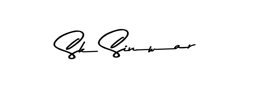 Also we have Sk Sinwar name is the best signature style. Create professional handwritten signature collection using Asem Kandis PERSONAL USE autograph style. Sk Sinwar signature style 9 images and pictures png