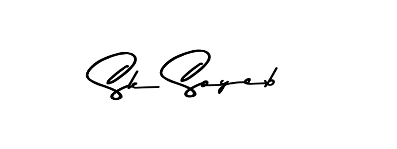 Sk Soyeb stylish signature style. Best Handwritten Sign (Asem Kandis PERSONAL USE) for my name. Handwritten Signature Collection Ideas for my name Sk Soyeb. Sk Soyeb signature style 9 images and pictures png