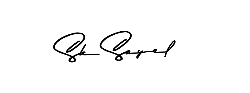 Make a beautiful signature design for name Sk Soyel. With this signature (Asem Kandis PERSONAL USE) style, you can create a handwritten signature for free. Sk Soyel signature style 9 images and pictures png