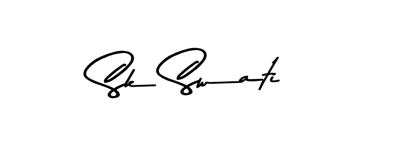 Similarly Asem Kandis PERSONAL USE is the best handwritten signature design. Signature creator online .You can use it as an online autograph creator for name Sk Swati. Sk Swati signature style 9 images and pictures png