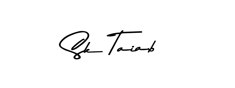 Sk Taiab stylish signature style. Best Handwritten Sign (Asem Kandis PERSONAL USE) for my name. Handwritten Signature Collection Ideas for my name Sk Taiab. Sk Taiab signature style 9 images and pictures png