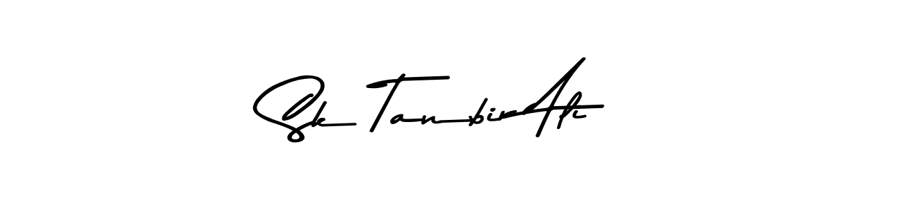 Sk Tanbir Ali stylish signature style. Best Handwritten Sign (Asem Kandis PERSONAL USE) for my name. Handwritten Signature Collection Ideas for my name Sk Tanbir Ali. Sk Tanbir Ali signature style 9 images and pictures png