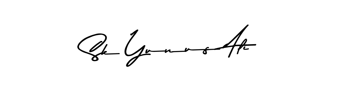 This is the best signature style for the Sk Yunus Ali name. Also you like these signature font (Asem Kandis PERSONAL USE). Mix name signature. Sk Yunus Ali signature style 9 images and pictures png