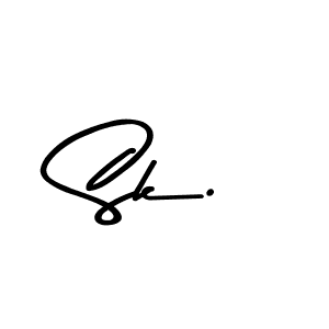 The best way (Asem Kandis PERSONAL USE) to make a short signature is to pick only two or three words in your name. The name Sk. include a total of six letters. For converting this name. Sk. signature style 9 images and pictures png