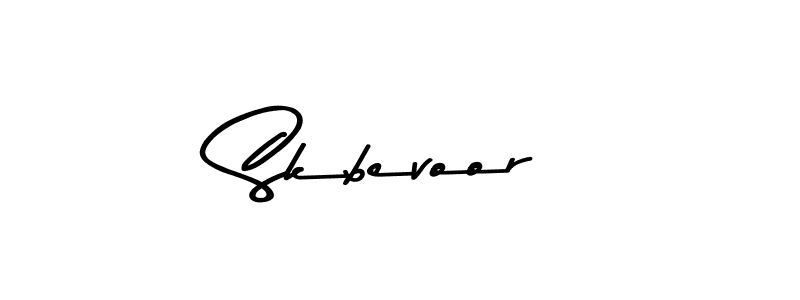 Create a beautiful signature design for name Skbevoor. With this signature (Asem Kandis PERSONAL USE) fonts, you can make a handwritten signature for free. Skbevoor signature style 9 images and pictures png