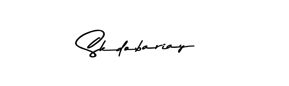 The best way (Asem Kandis PERSONAL USE) to make a short signature is to pick only two or three words in your name. The name Skdobariay include a total of six letters. For converting this name. Skdobariay signature style 9 images and pictures png