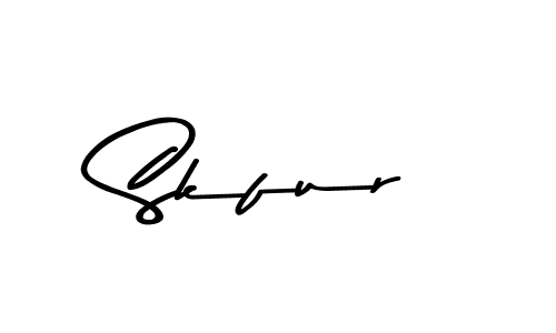 The best way (Asem Kandis PERSONAL USE) to make a short signature is to pick only two or three words in your name. The name Skfur include a total of six letters. For converting this name. Skfur signature style 9 images and pictures png