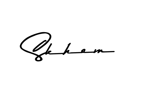 Make a short Skhem signature style. Manage your documents anywhere anytime using Asem Kandis PERSONAL USE. Create and add eSignatures, submit forms, share and send files easily. Skhem signature style 9 images and pictures png