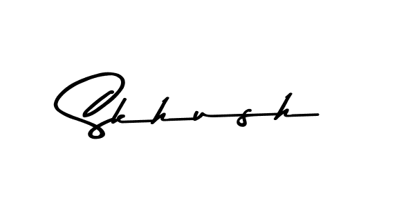 Make a beautiful signature design for name Skhush. Use this online signature maker to create a handwritten signature for free. Skhush signature style 9 images and pictures png