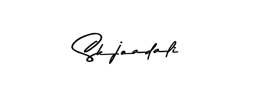 Skjoadali stylish signature style. Best Handwritten Sign (Asem Kandis PERSONAL USE) for my name. Handwritten Signature Collection Ideas for my name Skjoadali. Skjoadali signature style 9 images and pictures png
