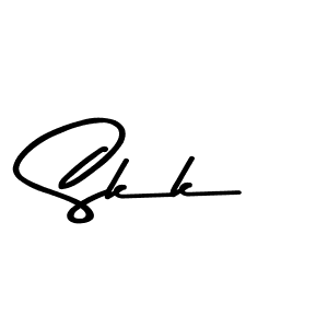 Skk stylish signature style. Best Handwritten Sign (Asem Kandis PERSONAL USE) for my name. Handwritten Signature Collection Ideas for my name Skk. Skk signature style 9 images and pictures png