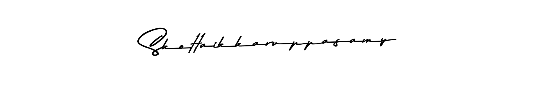 Design your own signature with our free online signature maker. With this signature software, you can create a handwritten (Asem Kandis PERSONAL USE) signature for name Skottaikkaruppasamy. Skottaikkaruppasamy signature style 9 images and pictures png