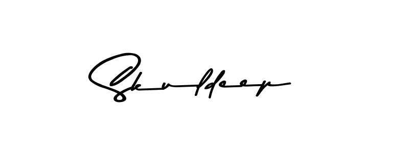 This is the best signature style for the Skuldeep name. Also you like these signature font (Asem Kandis PERSONAL USE). Mix name signature. Skuldeep signature style 9 images and pictures png