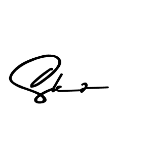 This is the best signature style for the Skz name. Also you like these signature font (Asem Kandis PERSONAL USE). Mix name signature. Skz signature style 9 images and pictures png