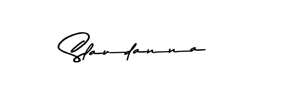 The best way (Asem Kandis PERSONAL USE) to make a short signature is to pick only two or three words in your name. The name Slaudanna include a total of six letters. For converting this name. Slaudanna signature style 9 images and pictures png