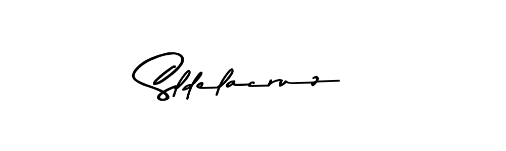 Design your own signature with our free online signature maker. With this signature software, you can create a handwritten (Asem Kandis PERSONAL USE) signature for name Sldelacruz. Sldelacruz signature style 9 images and pictures png