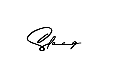 How to Draw Slecg signature style? Asem Kandis PERSONAL USE is a latest design signature styles for name Slecg. Slecg signature style 9 images and pictures png