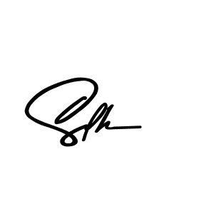 Slh stylish signature style. Best Handwritten Sign (Asem Kandis PERSONAL USE) for my name. Handwritten Signature Collection Ideas for my name Slh. Slh signature style 9 images and pictures png