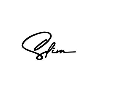 You should practise on your own different ways (Asem Kandis PERSONAL USE) to write your name (Slim) in signature. don't let someone else do it for you. Slim signature style 9 images and pictures png