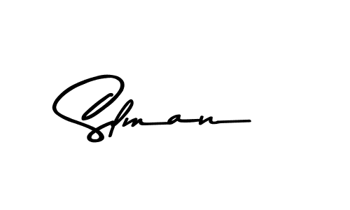 You should practise on your own different ways (Asem Kandis PERSONAL USE) to write your name (Slman) in signature. don't let someone else do it for you. Slman signature style 9 images and pictures png