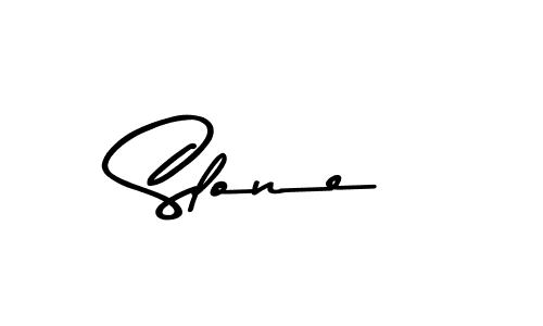 Also we have Slone name is the best signature style. Create professional handwritten signature collection using Asem Kandis PERSONAL USE autograph style. Slone signature style 9 images and pictures png