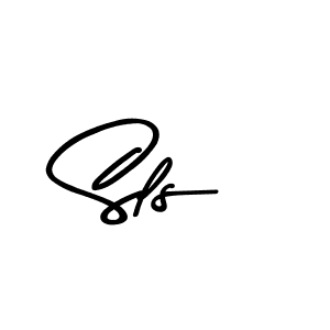 Design your own signature with our free online signature maker. With this signature software, you can create a handwritten (Asem Kandis PERSONAL USE) signature for name Sls. Sls signature style 9 images and pictures png