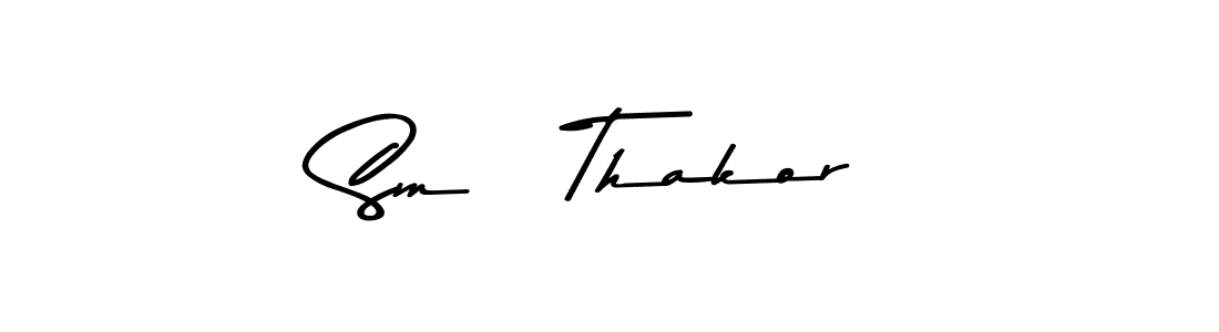if you are searching for the best signature style for your name Sm   Thakor. so please give up your signature search. here we have designed multiple signature styles  using Asem Kandis PERSONAL USE. Sm   Thakor signature style 9 images and pictures png