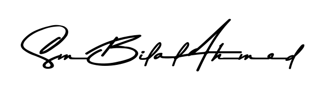 Express your personality with a custom Sm Bilal Ahmed signature crafted with Asem Kandis PERSONAL USE typography. Free transparent PNG download available. Sm Bilal Ahmed signature style 9 images and pictures png
