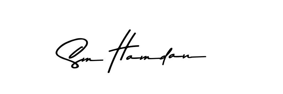 Sm Hamdan stylish signature style. Best Handwritten Sign (Asem Kandis PERSONAL USE) for my name. Handwritten Signature Collection Ideas for my name Sm Hamdan. Sm Hamdan signature style 9 images and pictures png