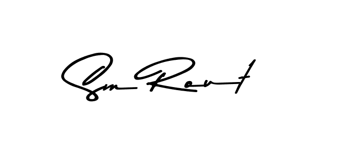 This is the best signature style for the Sm Rout name. Also you like these signature font (Asem Kandis PERSONAL USE). Mix name signature. Sm Rout signature style 9 images and pictures png