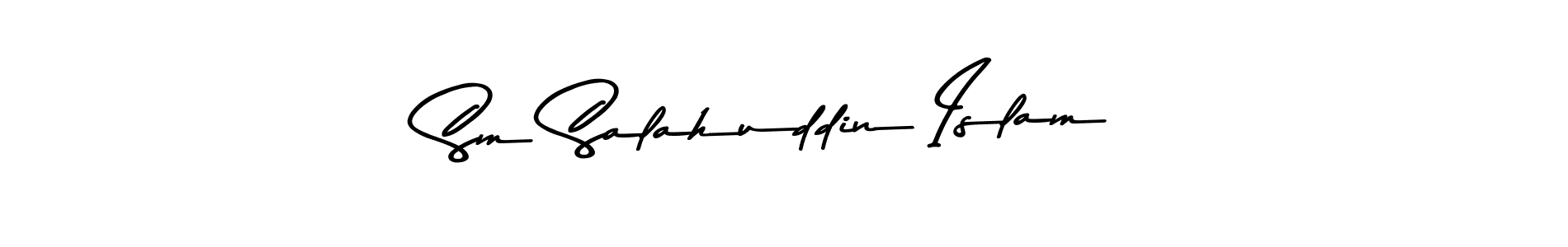 Similarly Asem Kandis PERSONAL USE is the best handwritten signature design. Signature creator online .You can use it as an online autograph creator for name Sm Salahuddin Islam. Sm Salahuddin Islam signature style 9 images and pictures png