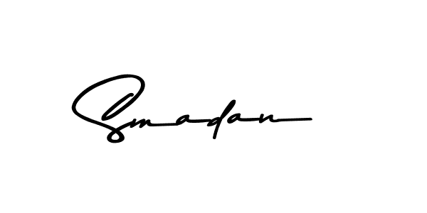 Also we have Smadan name is the best signature style. Create professional handwritten signature collection using Asem Kandis PERSONAL USE autograph style. Smadan signature style 9 images and pictures png