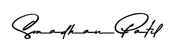 Also we have Smadhan Patil name is the best signature style. Create professional handwritten signature collection using Asem Kandis PERSONAL USE autograph style. Smadhan Patil signature style 9 images and pictures png