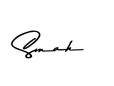 Also You can easily find your signature by using the search form. We will create Smah name handwritten signature images for you free of cost using Asem Kandis PERSONAL USE sign style. Smah signature style 9 images and pictures png