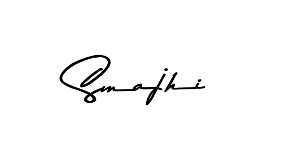 Smajhi stylish signature style. Best Handwritten Sign (Asem Kandis PERSONAL USE) for my name. Handwritten Signature Collection Ideas for my name Smajhi. Smajhi signature style 9 images and pictures png